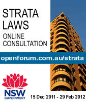 Strata Laws: Online Consultation - CLOSED - Openforum - Openforum